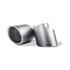 AKRAPOVIC TP-T/S/2 Tail Pipe Set (Titanium) for ABARTH 500 / 500C / 595 / 595C