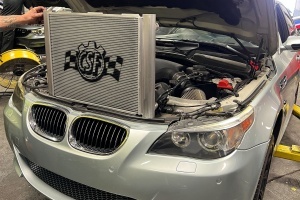 CSF RACE BMW E60 M5 / E6X M6 High-Performance All-Aluminum Radiator - Img 8