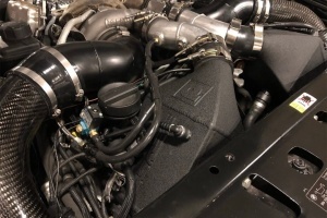 CSF RACE BMW F1X M5 & M6 Twin Charge-Air-Cooler Set - Crinkle Black Finish - Img 8