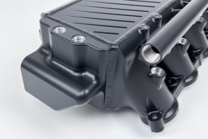 CSF RACE BMW Gen 1 B58 Charge Air Cooler Manifold - Thermal Dispersion Black - Img 5