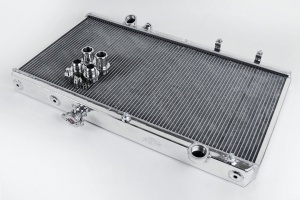 CSF RACE K-Swap 92-00 Honda Civic / 94-01 Acura Integra All-Aluminum Radiator - Img 1