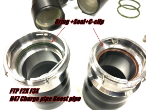 FTP N47 F2X F3X 20d Diesel Charge pipe Boost pipe (320d ,318d,120d,220d,420d) - Img 5
