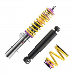KW Coilover suspension V1 inox VW Golf MK 4 VR5 2.3i 4motion (170 Hp) - Img 2