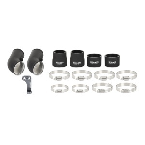 Mishimoto 12-16 BMW F10 M5 Intercooler Pipe Kit, Micro Wrinkle Black - Img 4