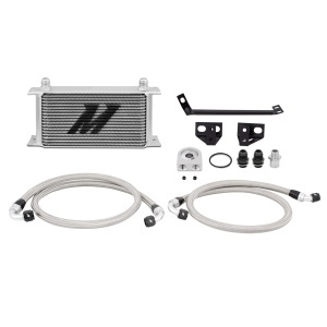 Mishimoto 2015-2017 Ford Mustang Ecoboost Oil Cooler Kit, Silver