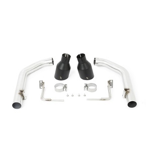 Mishimoto 2015-2017 Ford Mustang GT Race Axle-back, Black Tips