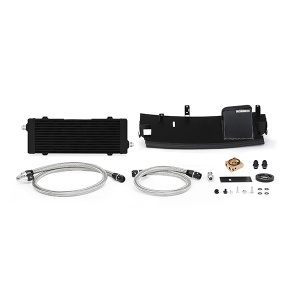 Mishimoto Ford Focus RS Thermostatic Oil Cooler Kit, 2016-2018, Black - Img 1