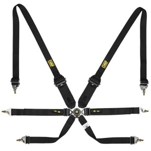 OMP DA0-0205-A02-071 Safety Harness One Endurance 2", 6-point, FIA 8853-2016, Black