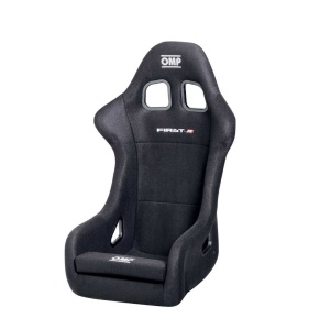 OMP HA0-0790-A01-071 Racing Seat First-R FIA 8855-1999, Black - Img 1