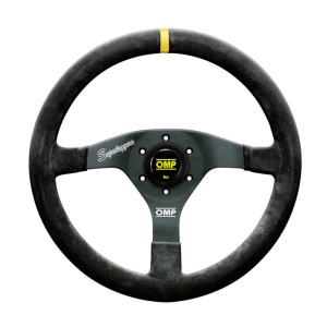OMP OD0-2020-071 Steering Wheel Velocita Superleggero 350mm, Black Suede