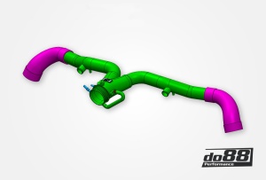 Porsche 911 Carrera (991.2) Y-Pipe, for do88 IC - Img 6