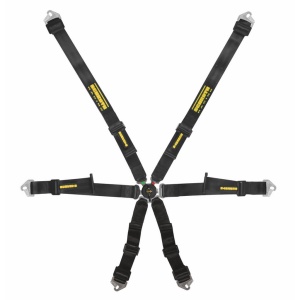 SCHROTH 94550A-0 Racing Harness Profi 2x2 6-Point, Black for BMW M2 (G87) / M3 (G80) / M4 (G82)