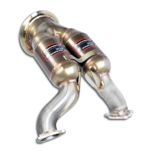 Supersprint Downpipe right - left + metallic catalyticReplaces the stock catalytic + GPF(Left / Right Hand Drive) 779421