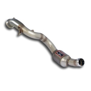 Supersprint Downpipe Right + Metallic catalytic 100CPSI WRCDeletes the primary catalytic 725461