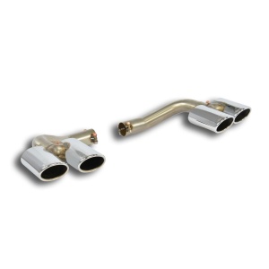 Supersprint Endpipe kit 4 exit ov. 90x70 Right + ov. 90x70 Left (for stock diffuser) 722027