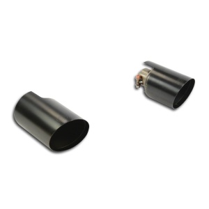 Supersprint Endpipe kit "Race-Gun Metal Grey" Right O100 - Left O100 816074