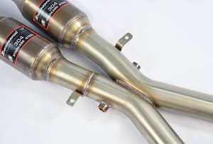 Supersprint Front pipe with Metallic catalytic converter Right + Left 789502