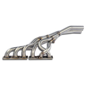 Supersprint Manifold for OEM catalytic converter(Left Hand Drive - with ports for the stock air injection system) 784401