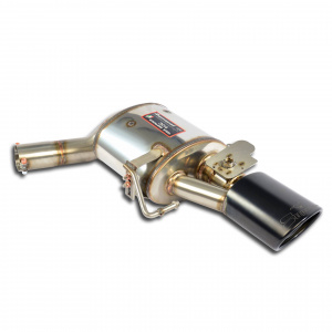 Supersprint Rear exhaust Right 150x105 with valve