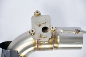 Supersprint Rear exhaust Right O100 - Left O100 with valve - Img 2