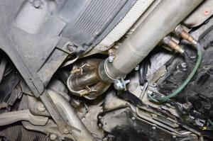 Supersprint Right - Left pipe kit (fits to the stock, secondary catalytic) - Img 4