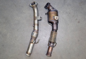 Supersprint Turbo downpipe kit + front pipe(Replaces OEM catalytic converter) 826311 - Img 2