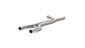 AKRAPOVIC E-PO/T/3 Evolution Link Pipe Set (Titanium) PORSCHE Cayenne GTS (958 FL) 2015-2017