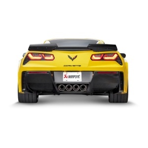 AKRAPOVIC MTP-CO/TI/2 Exhaust System Slip-On Line (Titanium) for CHEVROLET Corvette Z06 (C7) 2014-2019 - Img 4
