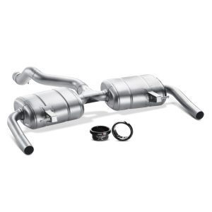 AKRAPOVIC MTP-RECL3RSH Exhaust System Slip-On Line (Stainless Steel) for RENAULT Clio III RS 200 2009-2012 EC Approval - Img 1