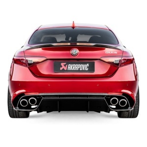 AKRAPOVIC S-AR/TI/1H Exhaust System Evolution Line (Titanium) for ALFA ROMEO Giulia Quadrifoglio 2016-2020 ECE Type Approval - Img 3
