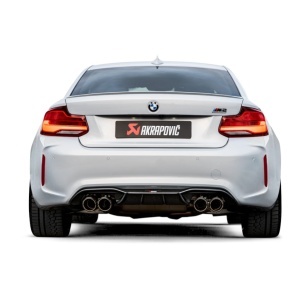 AKRAPOVIC S-BM/T/3H Exhaust System Slip-On Line (Titanium) for BMW M2 Competition / M2 CS (F87) OPF/GPF ECE Type Approval - Img 4