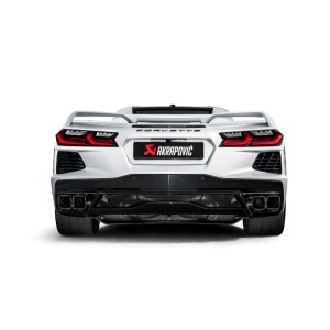 AKRAPOVIC S-CO/TI/4 Slip-On Line (Titanium) for CHEVROLET Corvette Stingray (C8) OPF/GPF 2020-2024 - Img 2