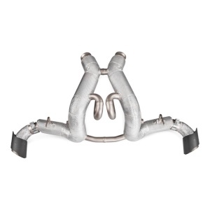 AKRAPOVIC S-MC/TI/3 Exhaust System Slip-On Line (Titanium) for MCLAREN 540C / 570S / 570S Spider / 570GT - Img 3