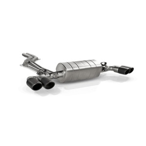 AKRAPOVIC S-PO/T/4H Exhaust System Evolution Line (Titanium) for PORSCHE Cayenne S / GTS / Turbo E-Hybrid 2023- (OPF/GPF and NON-OPF) - Img 1