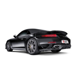AKRAPOVIC S-PO991TSO-HT Exhaust System Slip-On Line (Titanium) for PORSCHE 911 Turbo / Turbo S (991) ECE Type Approval - Img 6