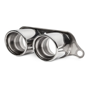 AKRAPOVIC TP-PO997GT3H Tail Pipe Set (Titanium) for PORSCHE 911 GT3 (991) / 911 GT3 / GT3RS (997) EC Approval