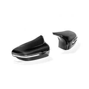 AKRAPOVIC WM-BM/CA/3/G Mirror Cap Set (Carbon, Gloss) for BMW M5 (F90) / M8 (F91 / F92 / F93)