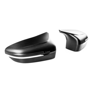 AKRAPOVIC WM-BM/CA/3/M Mirror Cap Set (Carbon / Matte) for BMW M5 (F90) / M8 (F91 / F92 / F93)