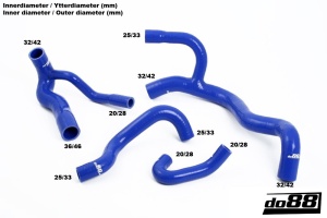 Audi S2 3B 1990-1992, Radiator hoses - Img 2