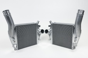 Audi SQ7 / SQ8 Twin Intercooler Set - Raw Billet - Img 2