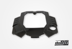 Carbon fiber engine cover, Audi RS6 RS7 C8 - Img 2