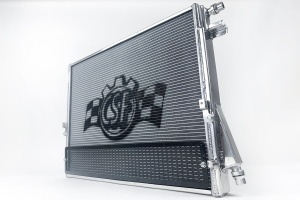 CSF RACE A90 Supra / BMW G-Series High-Performance Heat Exchanger w/ Rock Guard - Img 8