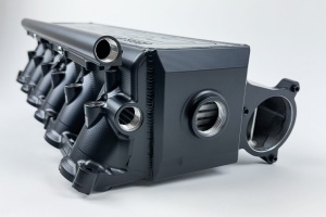 CSF RACE BMW Gen 2 B58 Race X Charge Air Cooler Manifold - Thermal Dispersion Black - Img 3