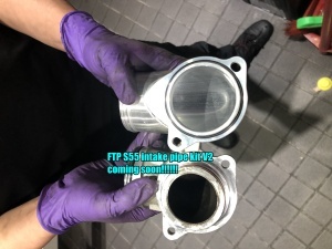 FTP BMW S55 inlet pipe kit V2 (intake pipe)F80 M3, F82/F83 M4 ,F87 M2 competition - Img 5