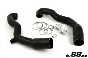 Intake hoses Porsche 997TT GT2 2007-09 Black - Img 1