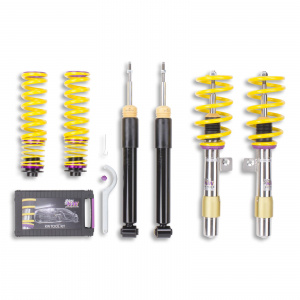 KW Coilover suspension V1 inox For cars without EDC M3 E92 Coupe 2007 -> 2013 M3 4.0 V8 (420 Hp) - Img 1