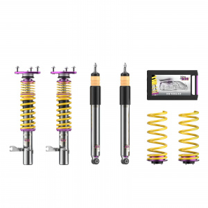 KW Coilover suspension V3 Clubsport incl. top mounts VW Golf MK 4 VR6 2.8i 4motion (204 Hp) - Img 1