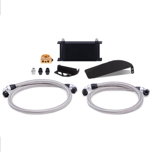 Mishimoto 17-21 Honda Civic Type R Thermostatic Oil Cooler Kit, Black