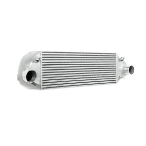 Mishimoto Ford Focus ST Intercooler Kit, 2013-2018, Silver w/ Wrinkle Black Pipes - Img 5