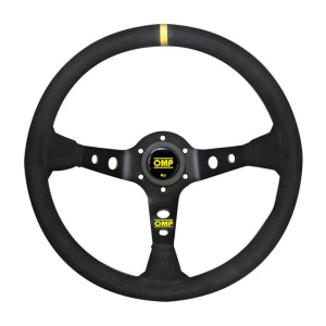 OMP OD0-1954-071 Steering Wheel Corsica 350mm, Black Suede